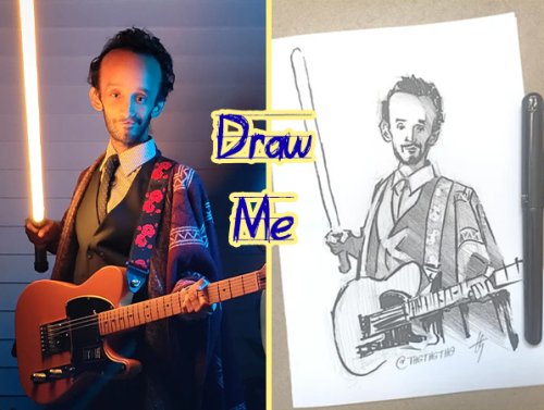 Internet artists sketch strangers and the results are awe-inspiring (20 Photos) 1