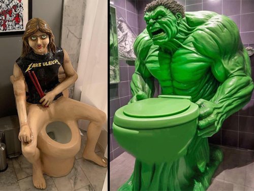 Crazy Creepy Commodes to Ruin Your Next Bathroom Break (37 Photos) 1