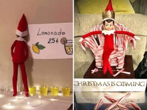 Creative Elf on the Shelf Ideas with One Week Until Christmas! (29 Photos) 13