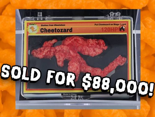 The Cheetozard Cheeto Sold for $88,000! 1