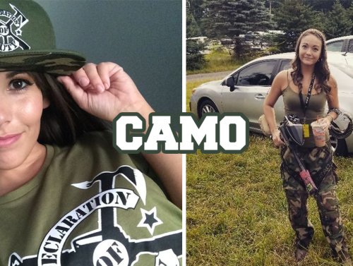 Camo-clad Chivettes have us on the hunt! (21 Photos) 1