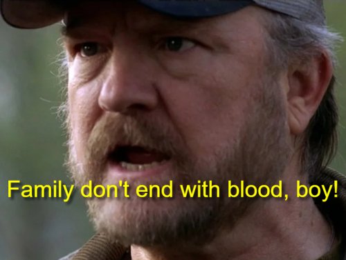 Family Don’t End With Blood 1