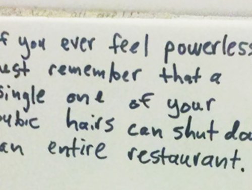 Bathroom ‘Graffiti’ Is the Reading Material We Can’t Live Without 1